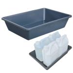 BAC DE TRANSPORT/STOCKAGE  12L - 510x345x115mm
