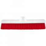 BALAI DROIT GRANDE SURFACE ROUGE - 40CM COMBI SORTIE 50MM- AGRO ALIM.