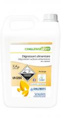 DEGRAISSANT ALIMEN. ECOLABEL 5L Challenge'Vert - ALCALIN NETTOYANT SOL ET SURFACE