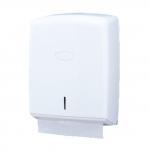 DISTRIBUTEUR ABS BLANC POUR ESSUIE MAINS SERRURE A CLE - 275X365X130