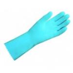 GANTS LATEX/JERSEY BLEU T.7 (PETIT)