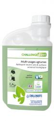 MULTIUSAGES AGRUME 1L DOSEUR Challenge'Vert - ECOLABEL NETTOY. NEUTRE SOL SURFACE