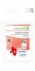 SANITAIRE CONCENTRE 5L Challenge'Vert - ECOLABEL Parfum Fleuri