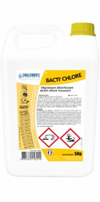 BACTI' CHLORE 5L DEGRAISSANT CHLORE