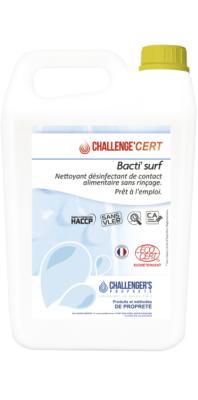 BACTI' SURF 5L NETTOYANT DESINFECTANT ECOCERT