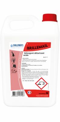 BRILLEMAIL UNIVERSEL 5L DETERGENT DETARTRANT ACIDE