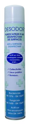 DESINFACTANT DE SURFACES 750ML BACTERICIDE AEROSOL