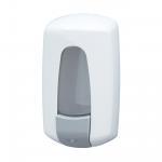 DISTRIBUTEUR SAVON 1L  ABS BLANC 130X235X100