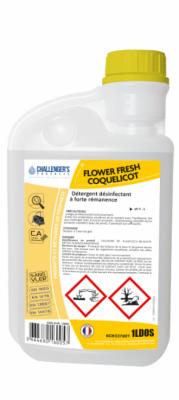 FLOWER FRESH COQUELICOT. 1L Doseur DETERGENT DESINFECTANT FORTE REMANENCE