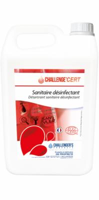 SANITAIRE DESINFECTANT 5L CHALLENGE ECOCERT