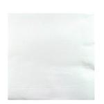 SERVIETTES GAUFFRE 20X20 OUATE BLANC - LOT DE 2000 2 PLIS