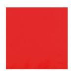 SERVIETTES OUATE 30X39 ROUGE - LOT DE 2400 2 PLIS