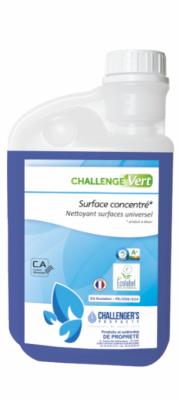 SURFACES CONCENTRE 1L DOSEUR Challenge'Vert-ECOLABEL NETTOY. VITRE ET SURFACE