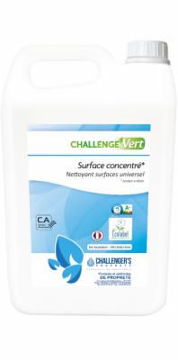 SURFACES CONCENTRE 5L Challenge'Vert-ECOLABEL QL-ADR NETTOY. VITRE ET SURFACE