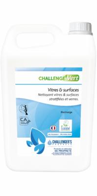 VITRES ET SURFACES 5L Challenge'Vert-ECOLABEL NETTOY. VITRES ET SURFACES