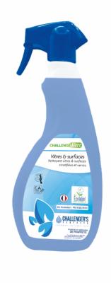 VITRES ET SURFACES 750ML Challenge'Vert-ECOLABEL NETTOY. VITRE ET SURFACE
