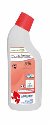 WC GEL FRAICHEUR 750ML Challenge'Vert - ECOLABEL Détartrant gélifié écologique